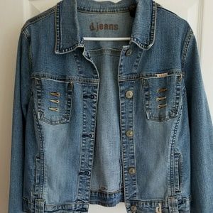 Blue denim jacket